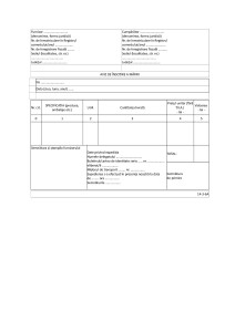 Aviz de insotire a marfii model