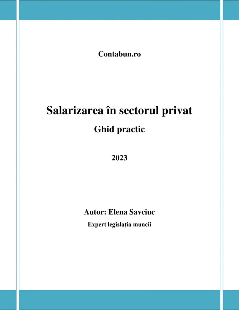Prima pagina_Salarizarea in sectorul privat - ghid practic-1